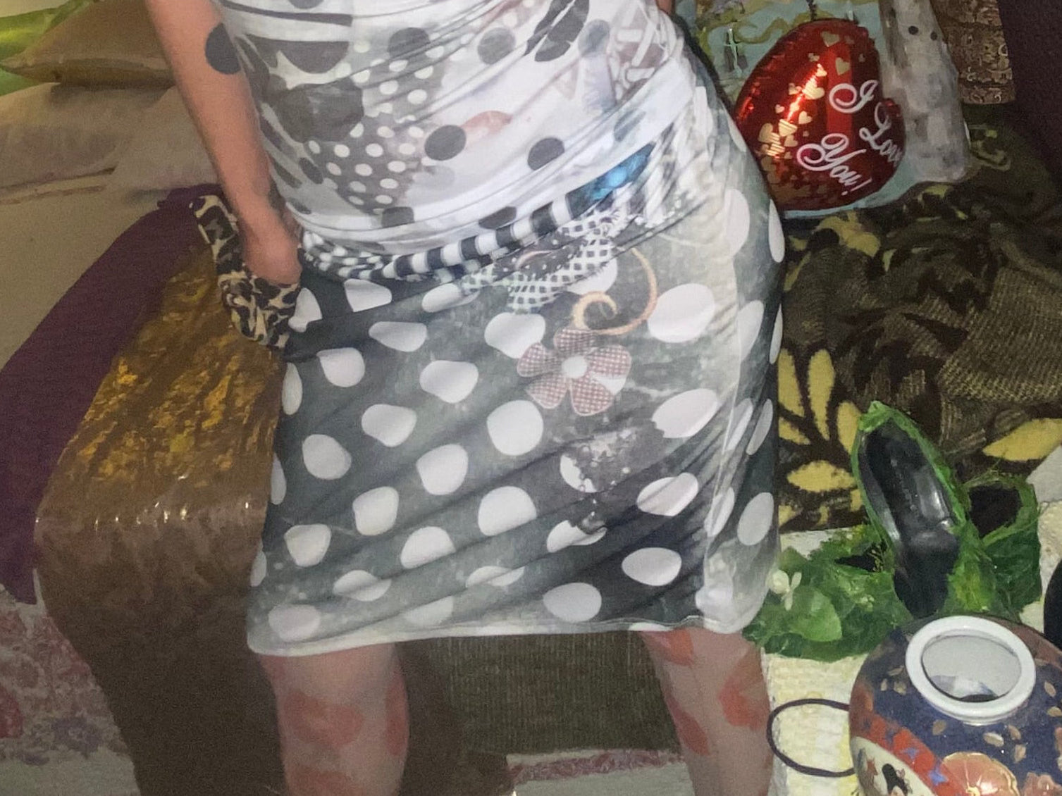 falda polka loka