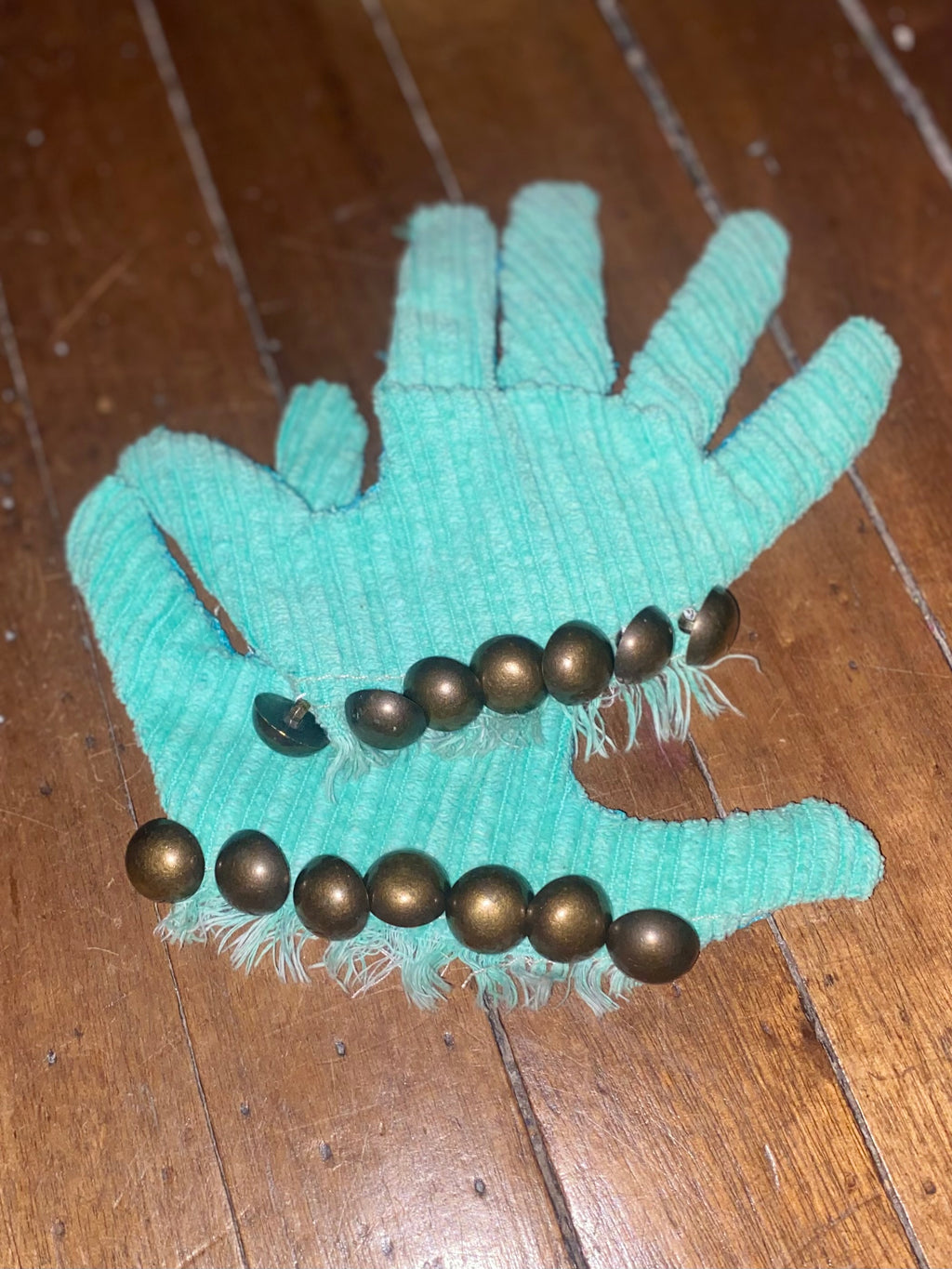 guantes menta