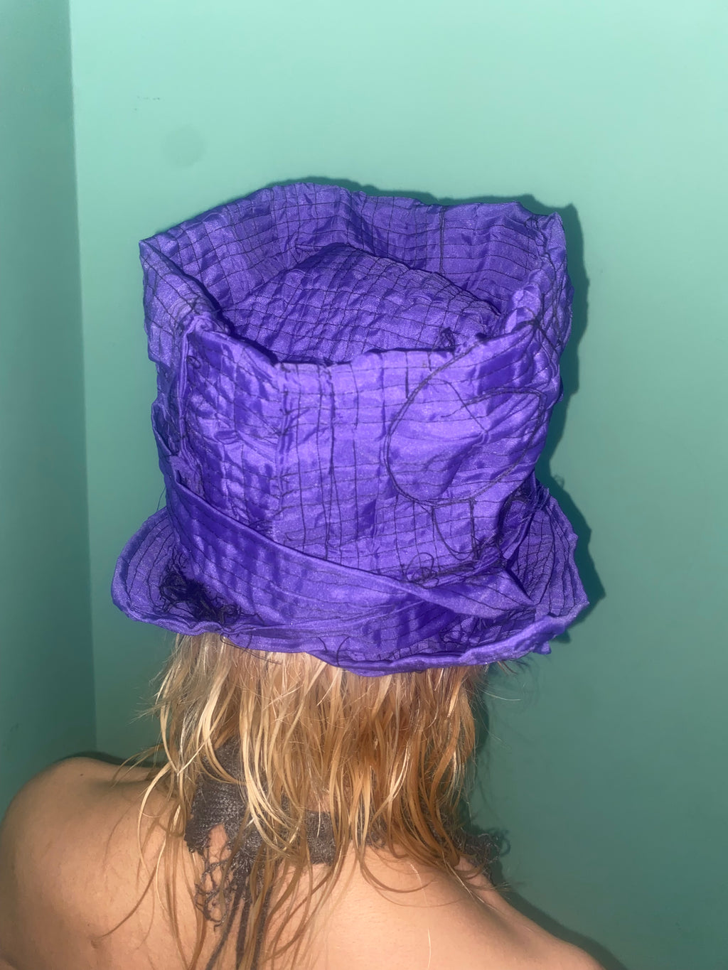 sombrero purpura