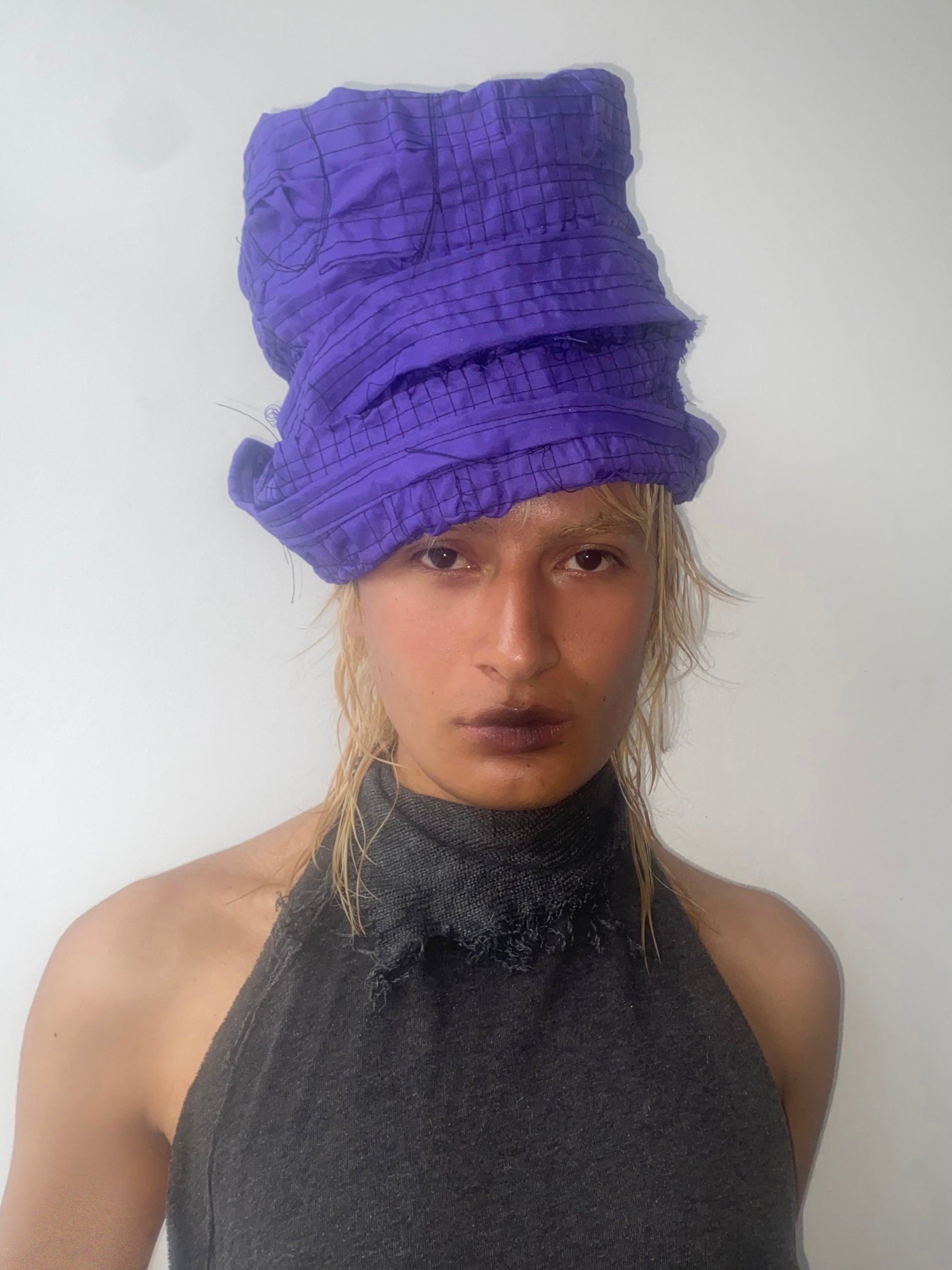 sombrero purpura