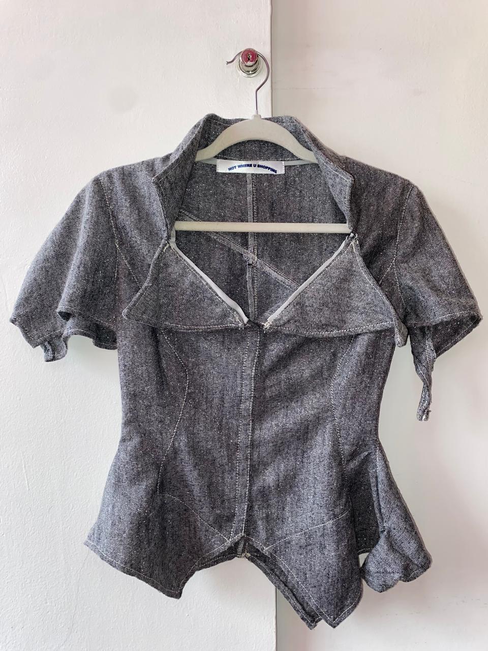 glitch blouse